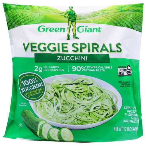 Green Giant Veggie Spirals, Zucchini