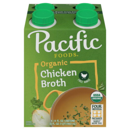 Pacific Foods Chicken Broth, Organic