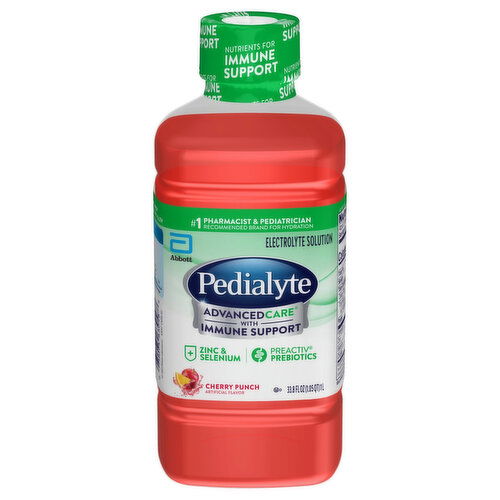 Pedialyte Electrolyte Solution, Cherry Punch