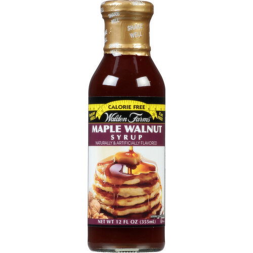 Walden Farms Syrup, Maple Walnut