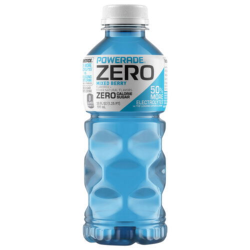 Powerade Sports Drink, Mixed Berry, Zero Sugar - 20 Fluid Ounce