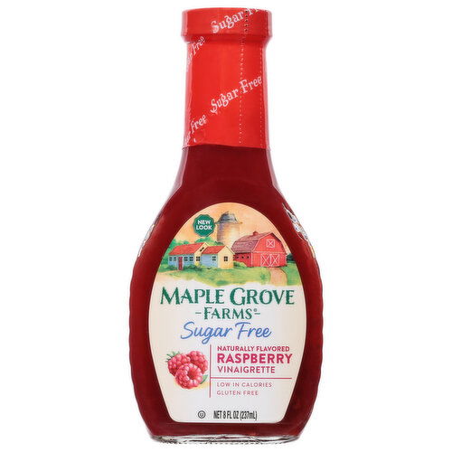 Maple Grove Farms Vinaigrette, Sugar Free, Raspberry