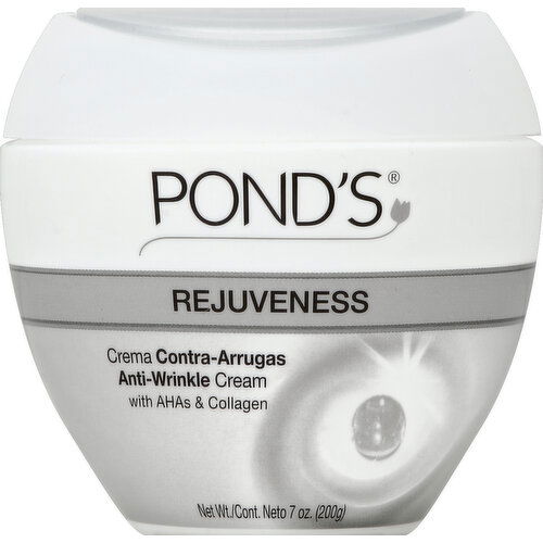 Pond's Anti-Wrinkle Cream, with AHAs & Collagen