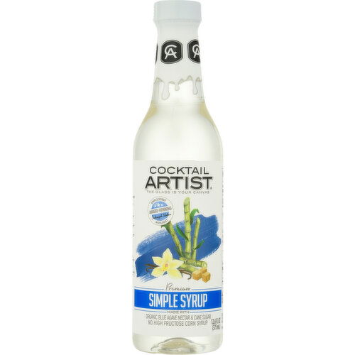 Cocktail Artist Simple Syrup, Premium