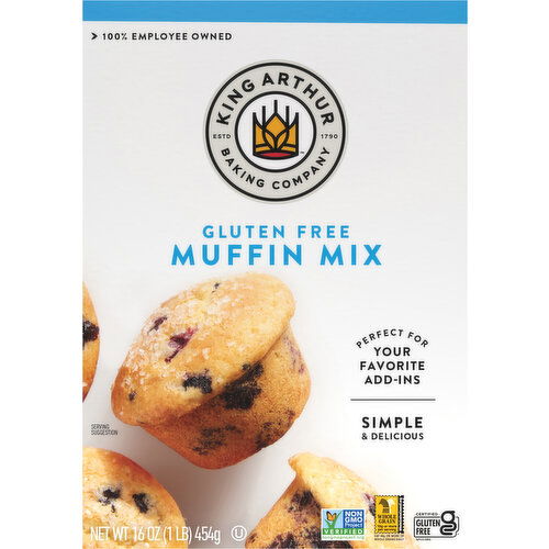 King Arthur Baking Company Muffin Mix, Gluten Free