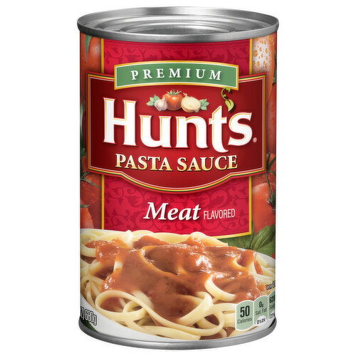 Hunt's Pasta Sauce, Premium, Meat Flavored