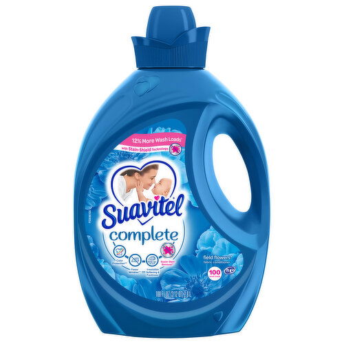 Suavitel Fabric Conditioner, HE, Field Flowers