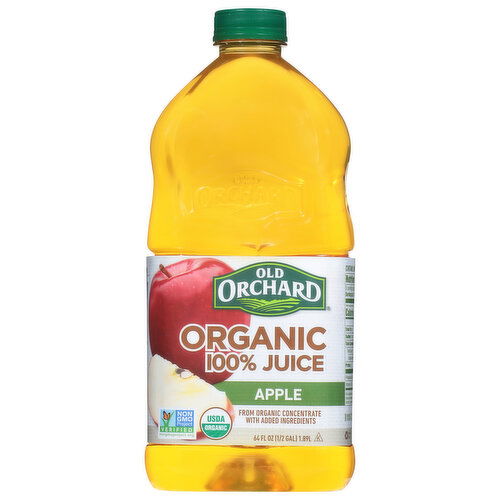 Old Orchard 100% Juice, Organic, Apple