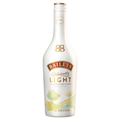 Baileys Deliciously Light 40% Less Sugar and Calories Cream Liqueur, 750 ml    