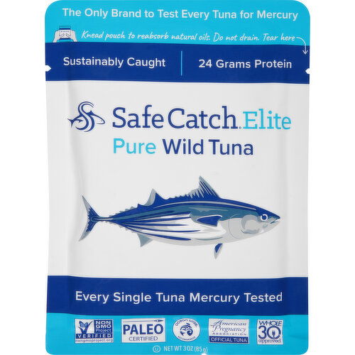 Safe Catch Wild Tuna, Pure