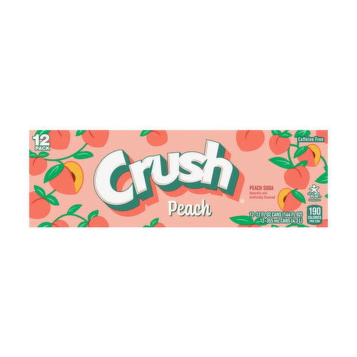 Crush Peach Soda