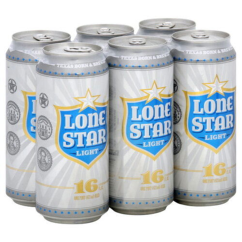 Lonestar Beer - 6 Each