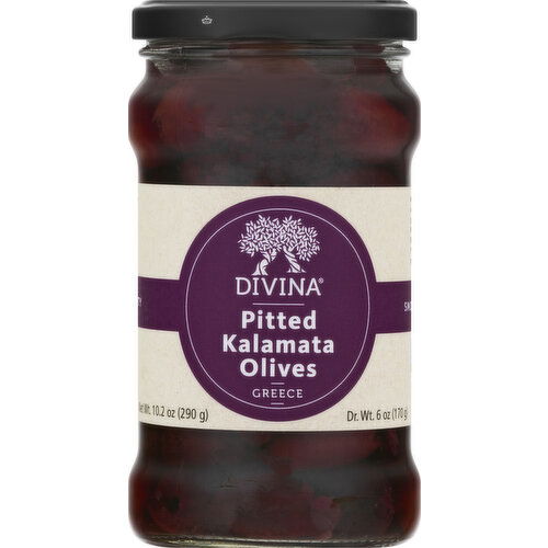 Divina Olives, Kalamata, Pitted