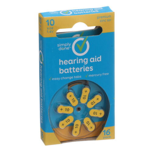 Simply Done Hearing aid Batteries