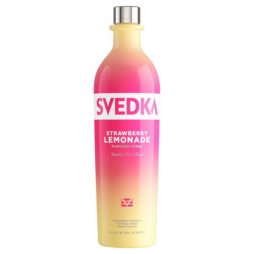 Svedka Vodka, Strawberry Lemonade Flavored