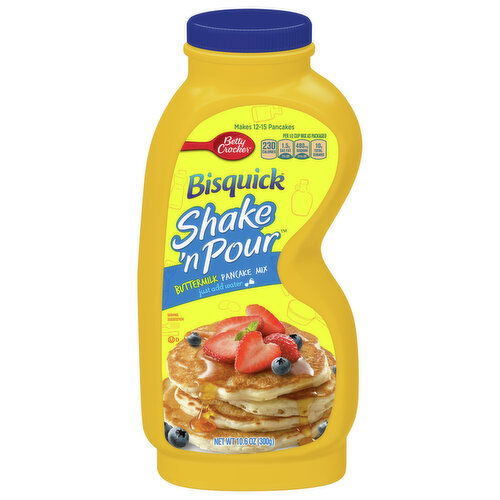 Betty Crocker Pancake Mix, Buttermilk, Shake 'n Pour