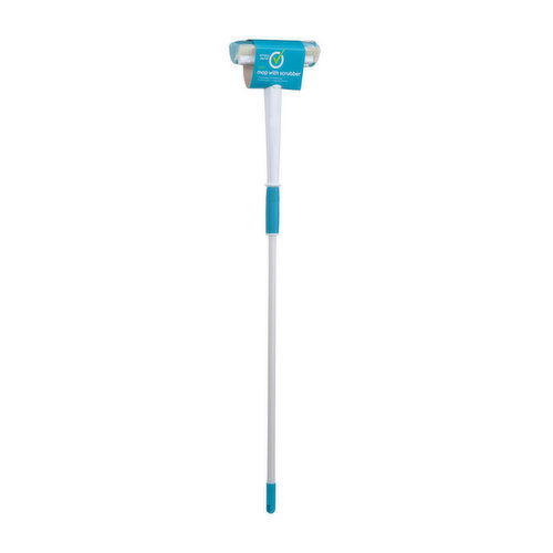 Simply Done Roller Mop With Scrubber