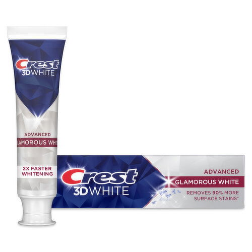 Crest 3D White Advanced Glamorous White Toothpaste