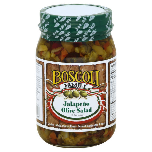 Boscoli Olive Salad, Jalapeno