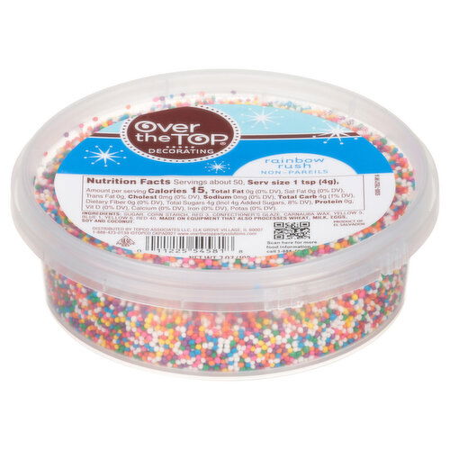 Over the Top Non-Pareils, Rainbow Rush