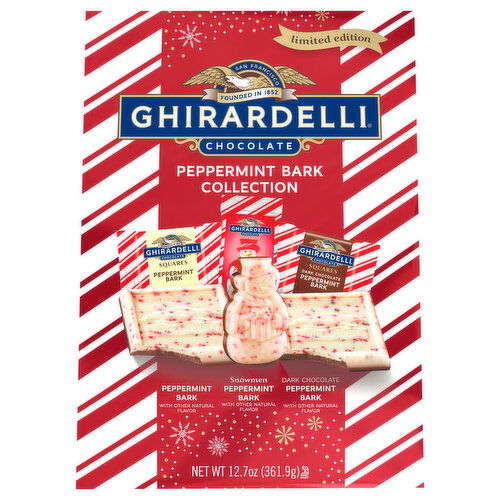 Ghirardelli Chocolate, Peppermint Bark Collection