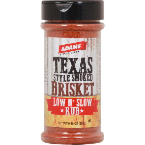 Adams Rub, Texas Style Smoked Brisket