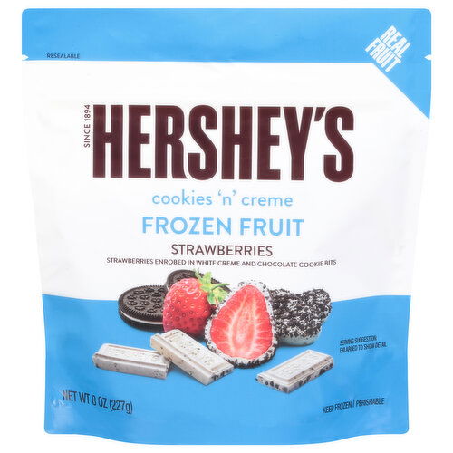 Hershey's Frozen Fruit, Strawberries, Cookies 'n' Creme