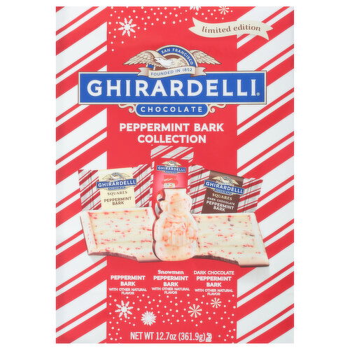 Ghirardelli Chocolate Assortment, Peppermint Bark Collection