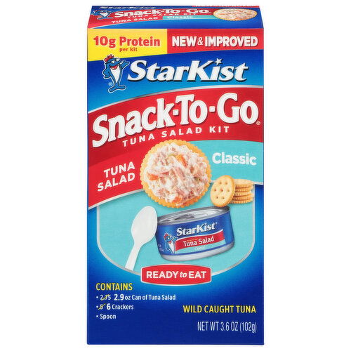 StarKist Tuna Salad Kit, Classic