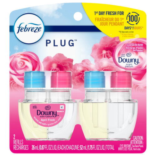 Febreze April Fresh Oil Refills - 2 Each