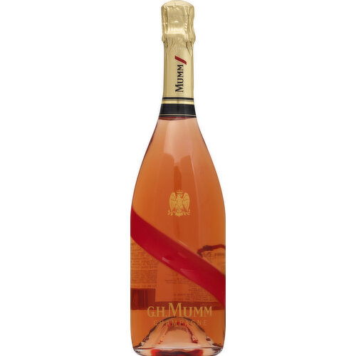 GH Mumm Champagne, Brut, Cordon Rose