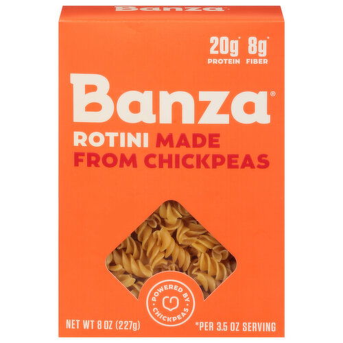 Banza Rotini, Chickpea