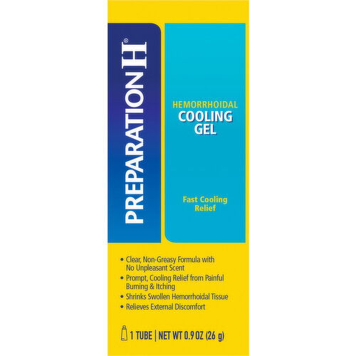 Preparation H Cooling Gel, Hemorrhoidal