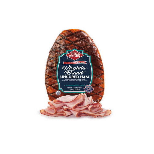 Dietz & Watson Fresh Sliced Virginia Ham Uncured