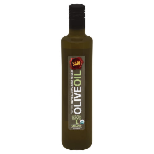 Bari Olive Oil, Organic, California, Extra Virgin Premium