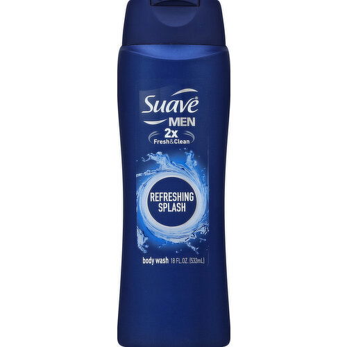 Suave Body Wash, Refreshing Splash