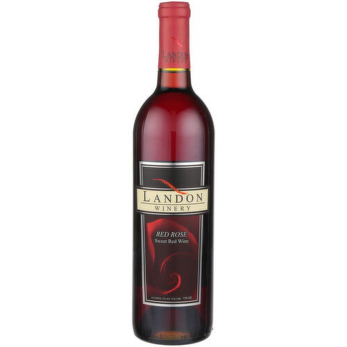 Landon Winery Red Rose Blend Texas Wine, 750 ml    