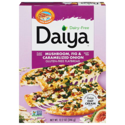 Daiya Flatbread, Gluten-Free, Mushroom, Fig & Caramelized Onion