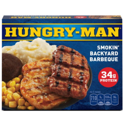 Hungry-Man Smokin' Backyard Barbeque Frozen Dinner