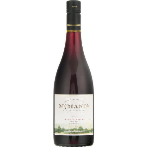 McManis Family Vineyards Pinot Noir, Lodi Ava, California