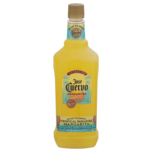 Jose Cuervo Cocktail Mixer, Tropical Paradise Margatita, Authentic - 1.75 Liter