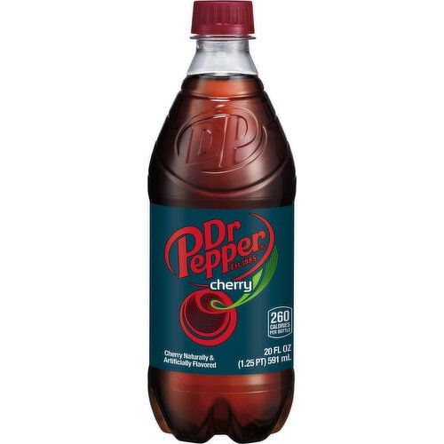 Dr Pepper Soda, Cherry