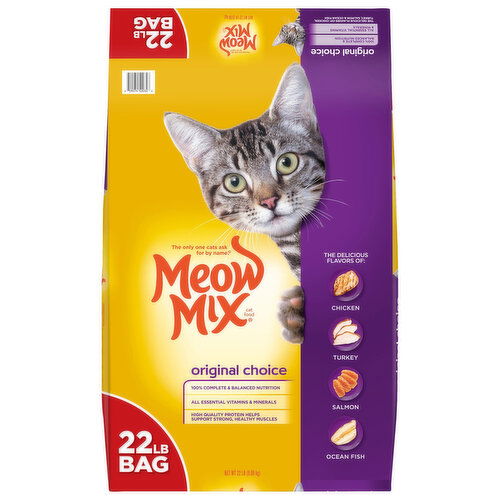 Meow Mix Cat Food, Original Choice