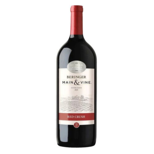 Beringer Main & Vine Red Crush Blend California Wine, 1.5 L - 1.5 Liter