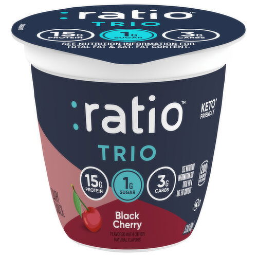 Ratio Dairy Snack, Black Cherry