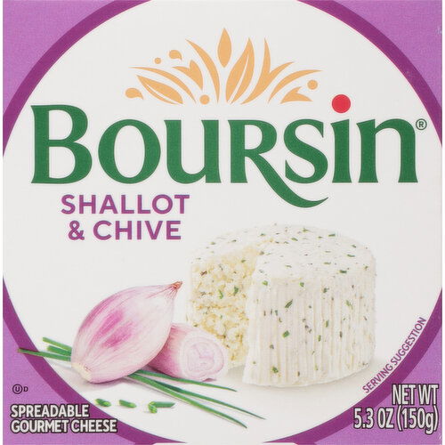 Boursin® Shallot & Chive Gourmet Cheese Spread