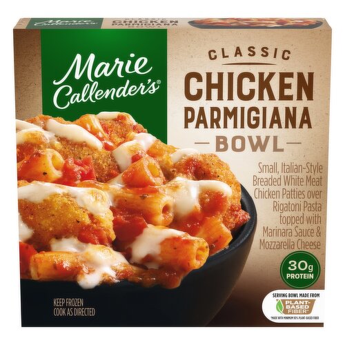 Marie Callender's Classic Chicken Parmigiana Bowl, Frozen Meal - 12.5 Ounce