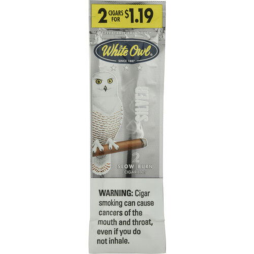 White Owl Cigarillos, Silver