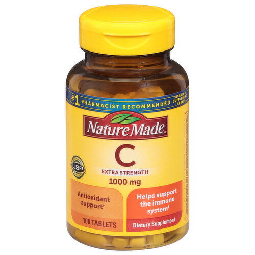 Nature Made Vitamin C, Extra Strength, 1000 mg, Tablets