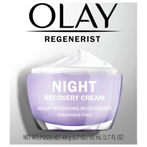 Olay Recovery Cream, Night, Fragrance-Free